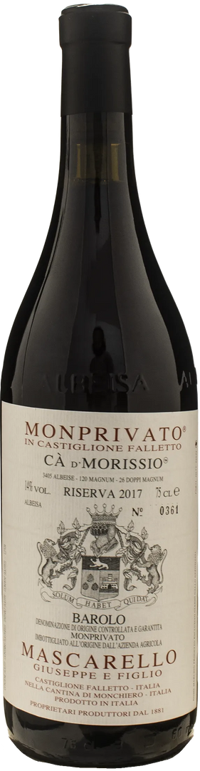 Giuseppe Mascarello Barolo Monprivato Riserva Ca d'Morisso 2017