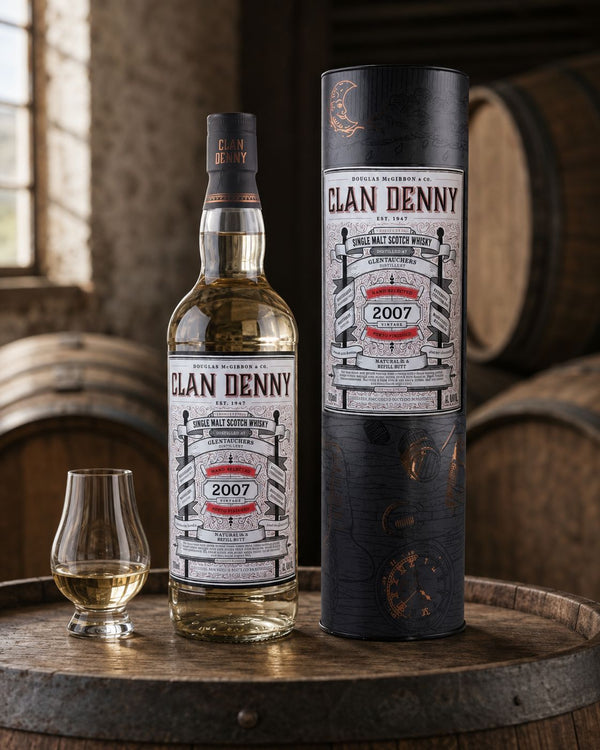 Glentauchers Destillery, Clan Denny  Glentauchers 12 år Single malt 48% - Bottle Hero