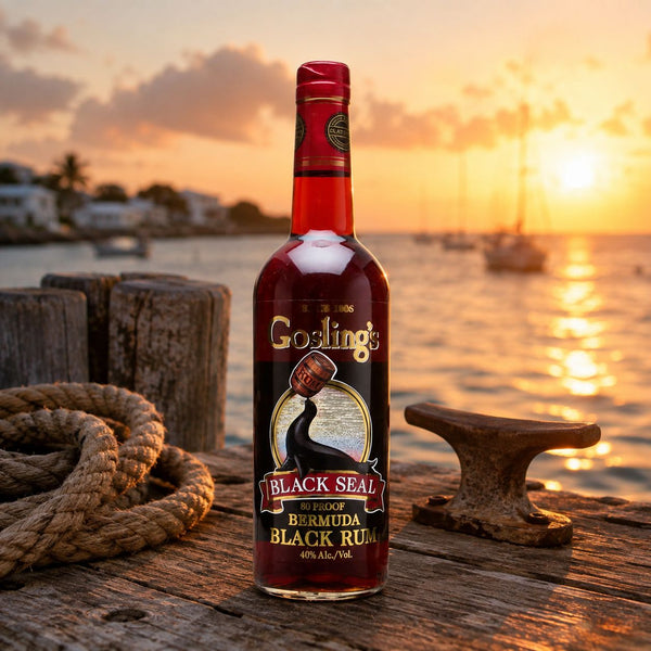 Gosling Destillery, Goslings Black Seal Rum 40% - Bottle Hero
