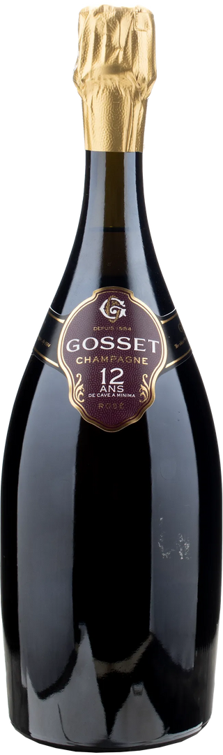 Gosset Champagne 12 ans de cave a Minima Rosè Brut