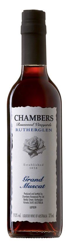 Grand Muscat, Chambers Rosewood Winery, 37,5 cl - Bottle Hero