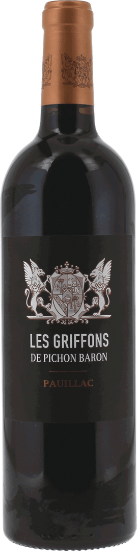 Griffons De Pichon Baron 2nd Vin De Pichon Baron Pauillac, 2022 - Bottle Hero