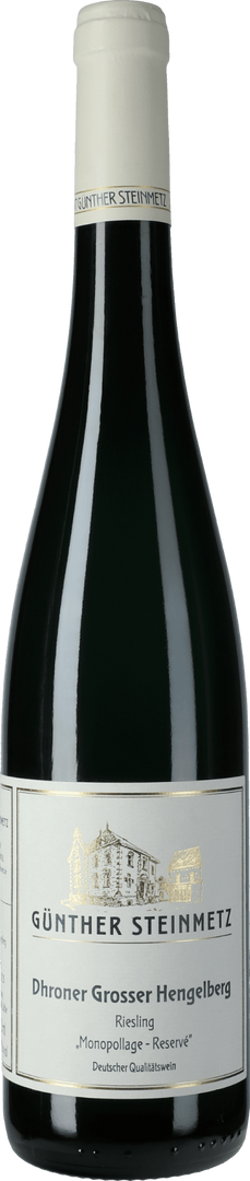 2023 Günther Steinmetz Riesling Dhroner Grosser Hengelberg Monopollage - Bottle Hero