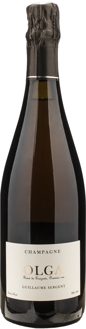 Guillaume Sergent Champagne 1er Cru Rosè de Saignee Extra Brut Olga