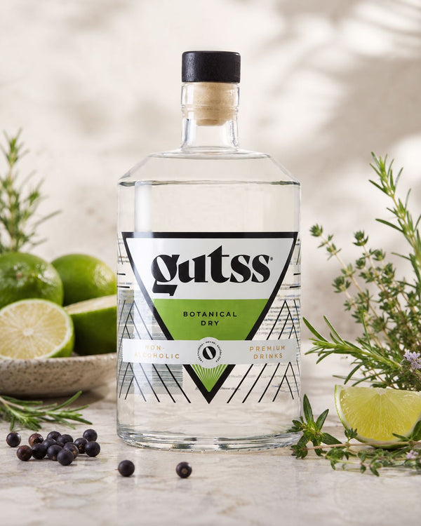Gutss Botanical Dry Gin Non-Alcoholic - Bottle Hero