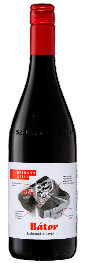 Heimann & Fiai, Szekszárd Bikáver Bátor, 2023 - Bottle Hero