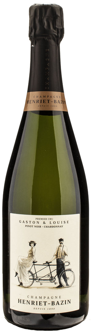 Henriet Bazin Champagne 1er Cru Pinot Noir Chardonnay Cuvee Gaston & Louise Brut Nature