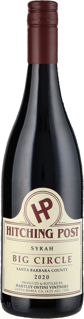 Hitching Post, Big Circle Syrah, 2020 - Bottle Hero