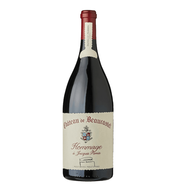 Chateau de Beaucastel Hommage à Jacques Perrin 2001 Magnum - Bottle Hero