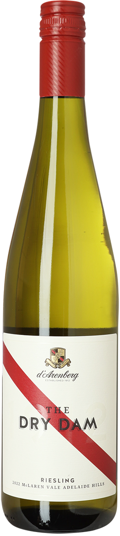 2024 The Dry Dam Riesling, d'Arenberg, McLaren Vale / Adelaide Hills / Clare Valley - Bottle Hero