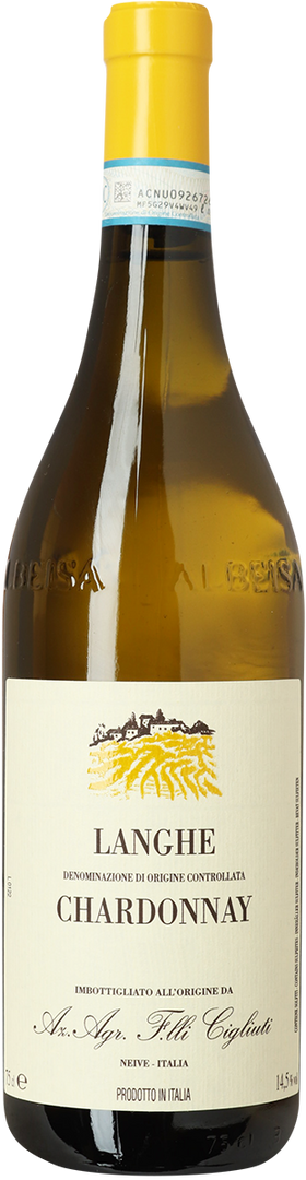 2023 Langhe Chardonnay, DOC, Cigliuti, Piemonte - Bottle Hero