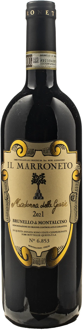 Il Marroneto Brunello Montalcino Madonna delle Grazie 2021