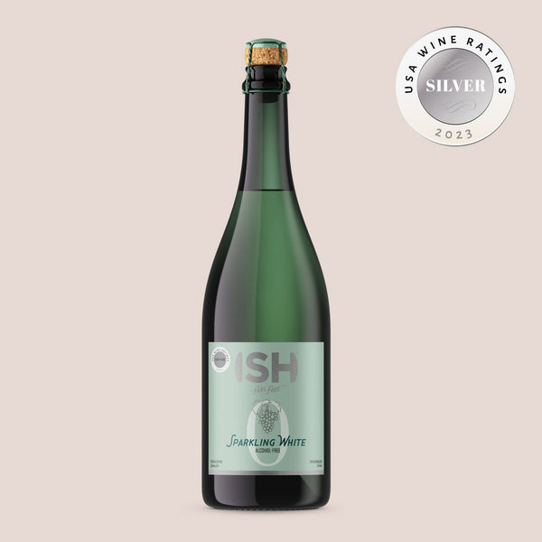 ISH Spirits, Alcohol-Free Sparkling White, 750 ml - Bottle Hero
