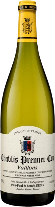 Jean Paul & Benoit Droin, Chablis 1. Cru Vaillons, 2024 - Bottle Hero