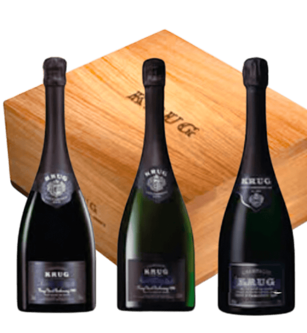 Krug Clos d'Ambonnay Blanc de Noirs Trilogie 1996-1998-2000 - Bottle Hero