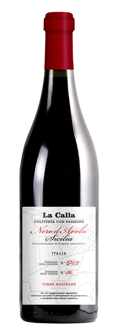 La Calla, Sicilia Nero d'Avola Appassite 2024 - Bottle Hero