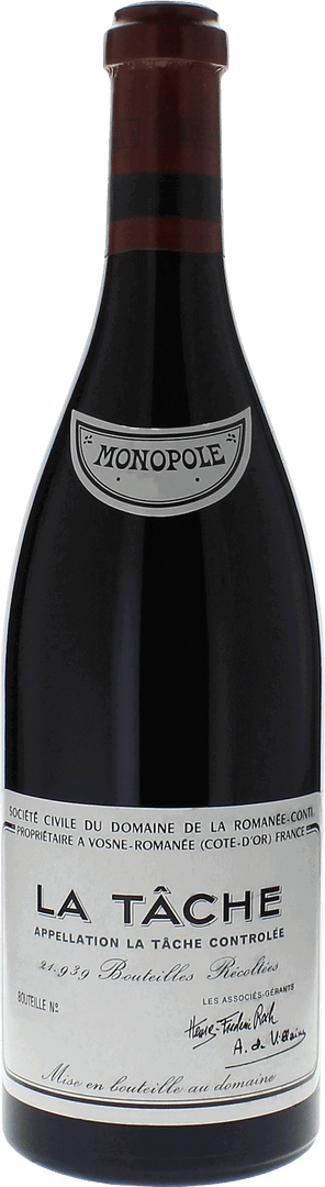 La Tâche Grand Cru Domaine Romanee Conti, 2009 - Bottle Hero