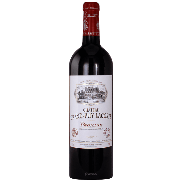 Château Grand-Puy-Lacoste 1996 - Bottle Hero