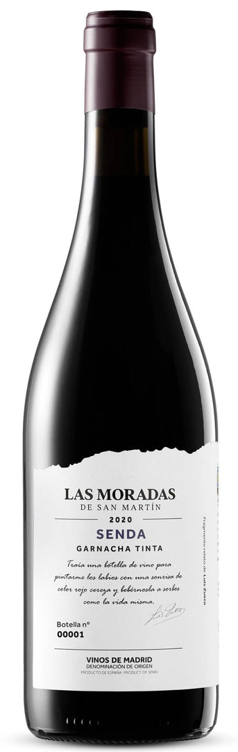 Las Moradas de San Martín, Garnacha Senda Vinos de Madrid, 2020 - Bottle Hero