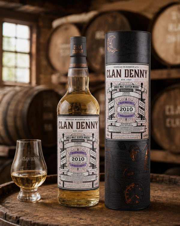 Ledaig Destillery, Clan Denny  Ledaig 10y Single malt 48% - Bottle Hero