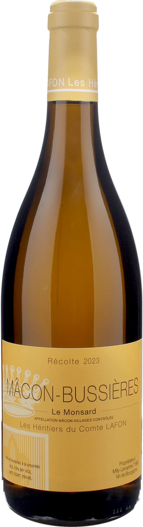 Les Heritiers du Comte Lafon Macon Bussieres 2023 - Bottle Hero