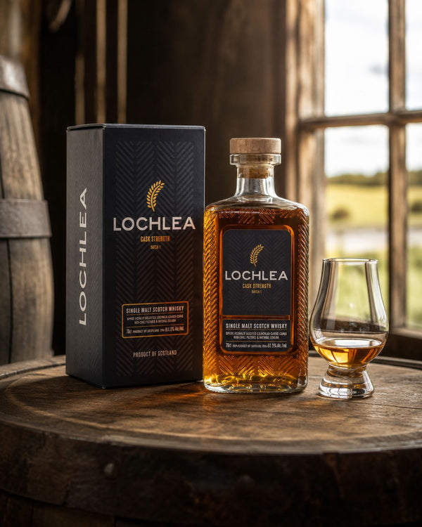 Lochlea Destillery, Lochlea Cask Stregth Batch 1 60% - Bottle Hero