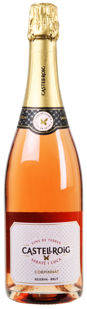 Castellroig - Sabaté I Coca, 2022 Cava Corpinnat Reserva Brut Rosé ØKO, 2022 - Bottle Hero