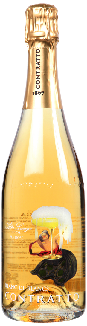 Contratto, Alta Langa Blanc de Blancs Pas Dosé, 2022 - Bottle Hero