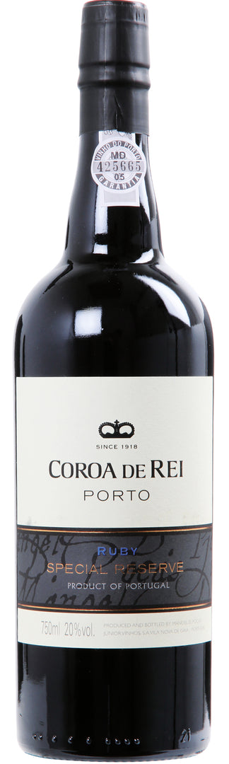 Poças, Ruby Port Special Reserve Coroa de Rei - bottlehero.dk