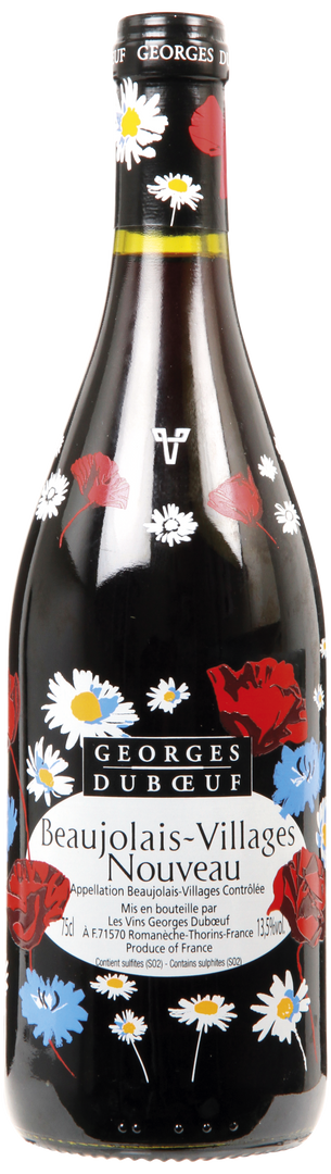 Les Vins Georges Duboeuf, Beaujolais-Villages Nouveau Serigraphie, 2025 - Bottle Hero