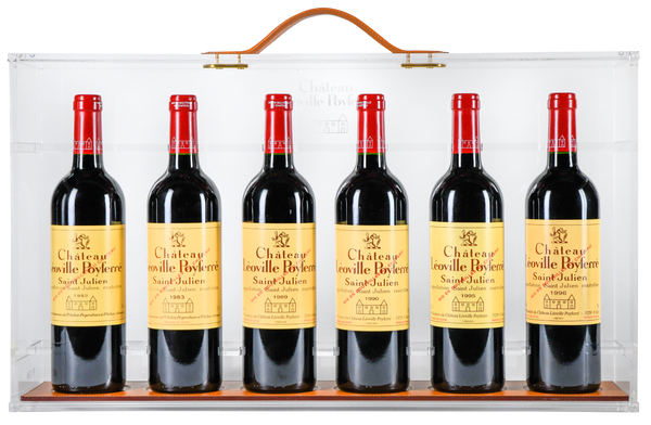 Château Léoville-Poyferré, Leoville Poyferre OWC 6 fl. 82/83/89/90/95/96, FLERE