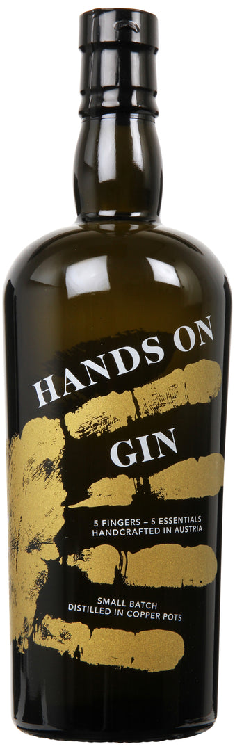 Gölles Edlen Brand & Feinen Essig, Hands on Gin Five Fingers Small Batch - bottlehero.dk