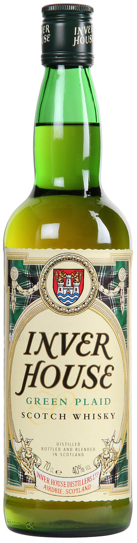 International Beverage, Inver House Green Plaid Whisky - Bottle Hero