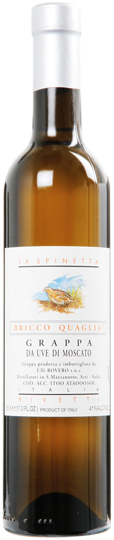 La Spinetta, Grappa di Moscato Bricco Quaglia - bottlehero.dk