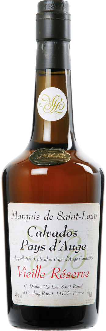 Christian Drouin Calvados, Calvados Vieille Réserve Pays d'Auge - bottlehero.dk