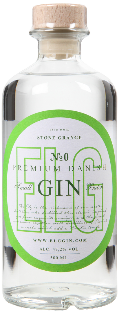 Stone Grange Distillery, Gin ELG no O Danish Premium - 50cl - bottlehero.dk
