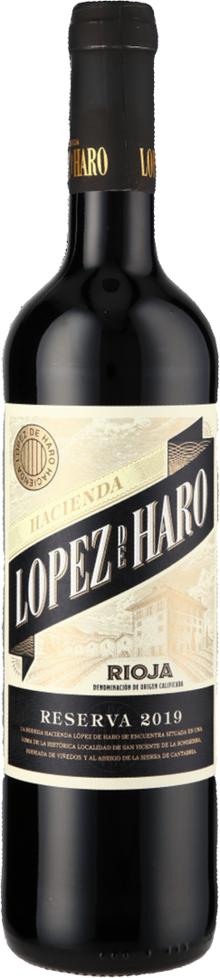 Lopez de Haro, Reserva, 2019 - Bottle Hero