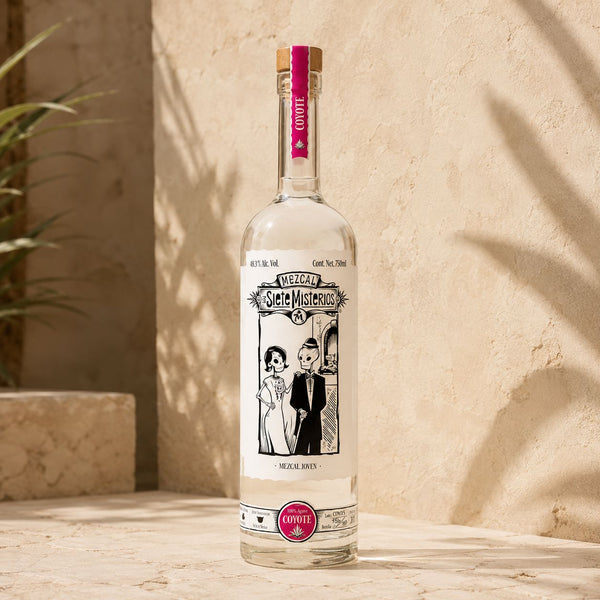 Los Siete Misterios Coyote Mezcal 47% - Bottle Hero