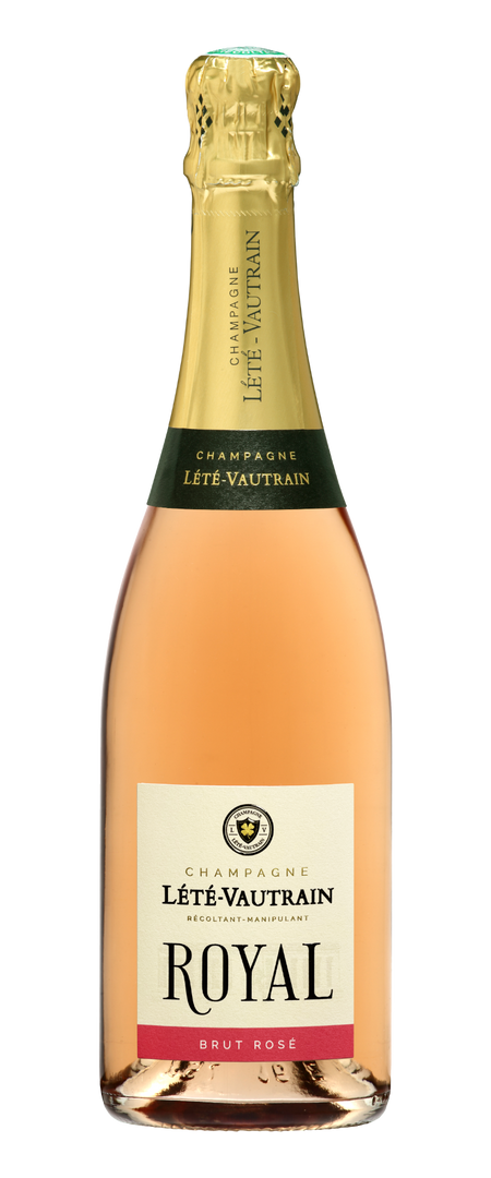 Champagne Lété Vautrain Rosé Royal - Bottle Hero