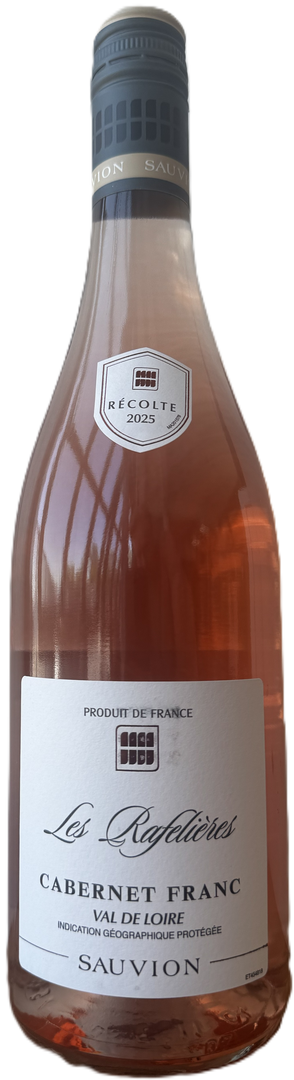 Maison Sauvion, Cabernet Franc Loire Rosé Les Rafelières, 2025 - Bottle Hero