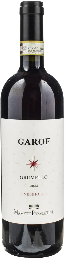Mamete Prevostini Valtellina Superiore Grumello Nebbiolo Garof 2022