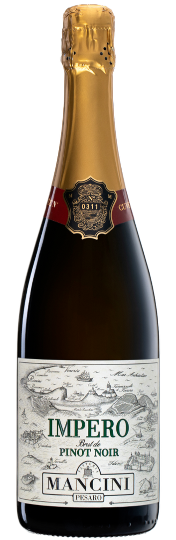 Mancini, Blanc de Pinot Noir "Impero" Metodo Classico Brut  - Bottle Hero