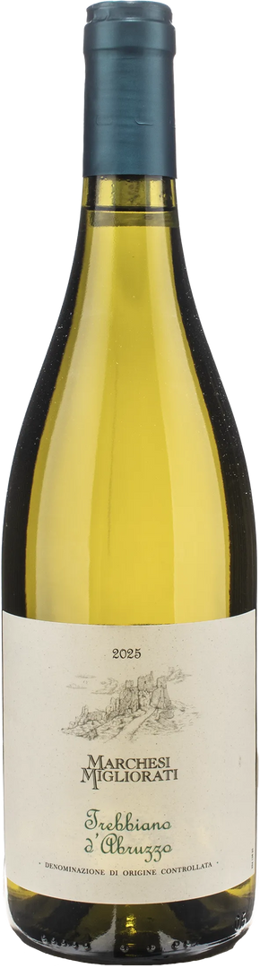 Marchesi Migliorati Trebbiano d'Abruzzo 2025 - Bottle Hero