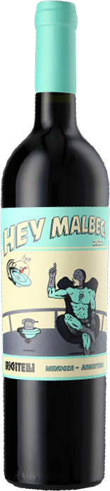 Matías Riccitelli, Hey Malbec!, 2021 - Bottle Hero