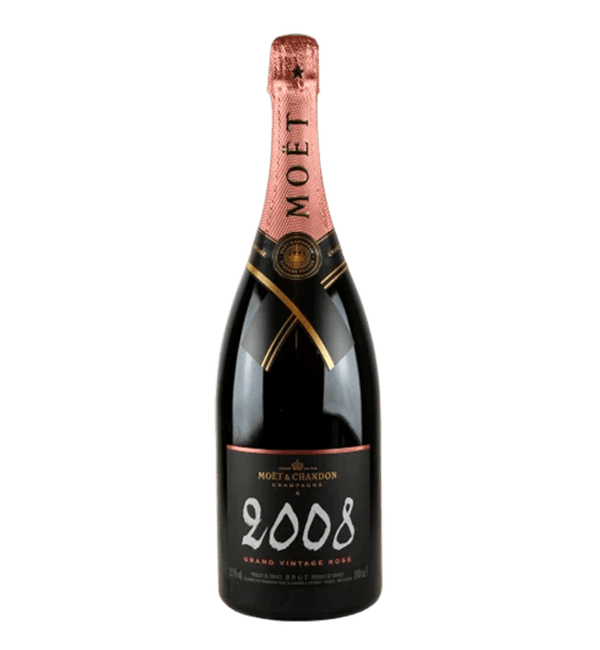 Moët & Chandon Grand Vintage Rosé 2008 Magnum - Bottle Hero