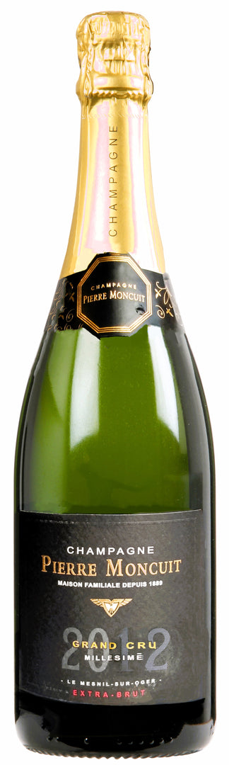 Champagne Pierre Moncuit, Champagne Millésime Grand Cru Extra Brut, 2012 - bottlehero.dk