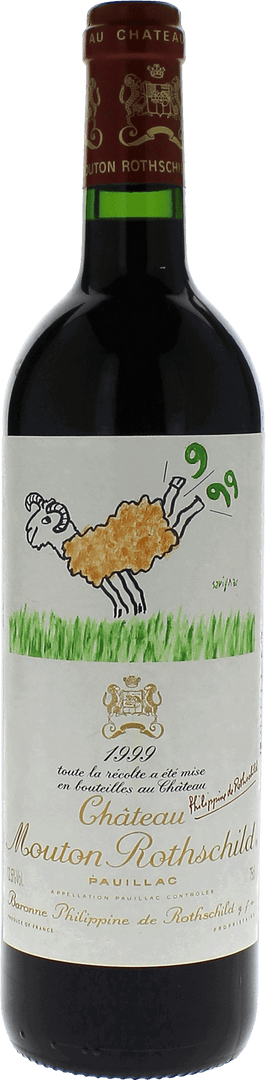 Mouton Rothschild 1er Grand Cru Classé Pauillac, 1999 - Bottle Hero