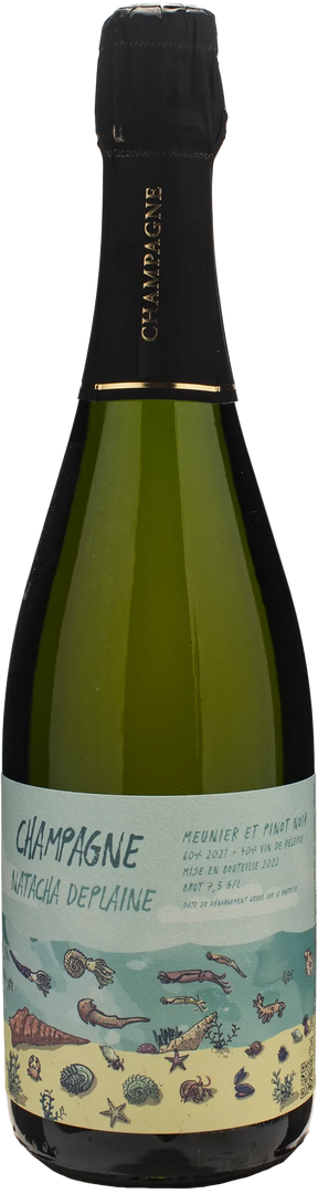 Natacha Deplaine Champagne Brut Tradition - Bottle Hero