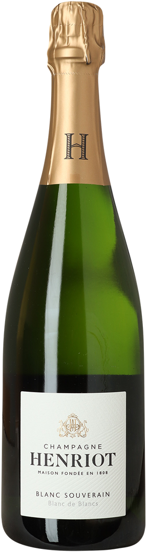 NV Champagne Henriot Blanc Souverain Blanc de Blancs Brut, Reims - Bottle Hero