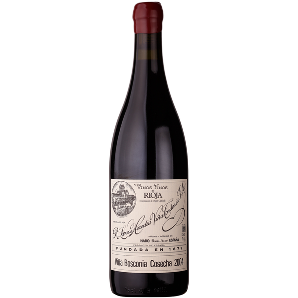 R. López de Heredia, Viña Bosconia Tinto Gran Reserva 2004 - Bottle Hero